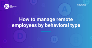 Manage employees based on their behavior type